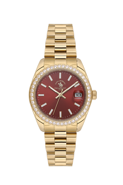 Santa Barbara Polo Date Wrist Watch for Women SB.4.10017-3