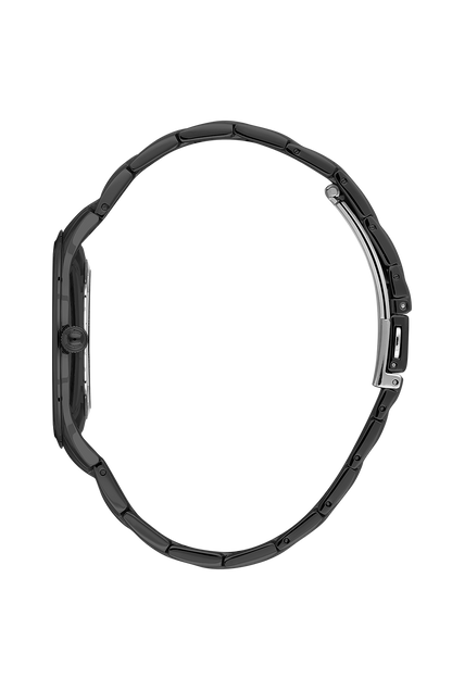 Santa Barbara Polo Black Dial Slim Wrist Watch for Men SB.4.10020-5