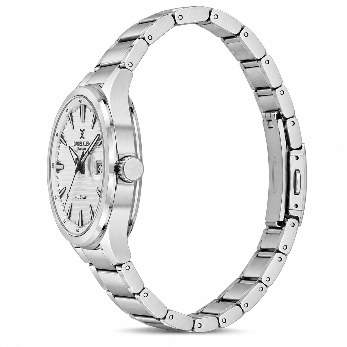 Daniel Klein D2K Gents Silver Two-Tone Watch – DK.1.14461-7