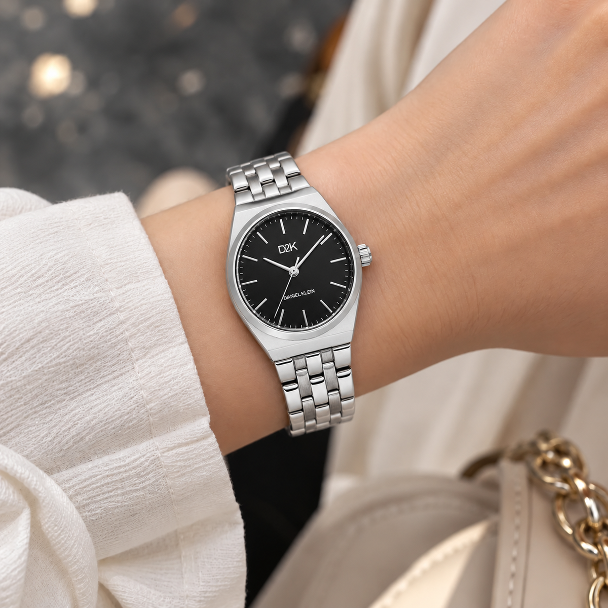 Daniel Klein D2K Ladies Gun Black Watch – DK.1.14472-2