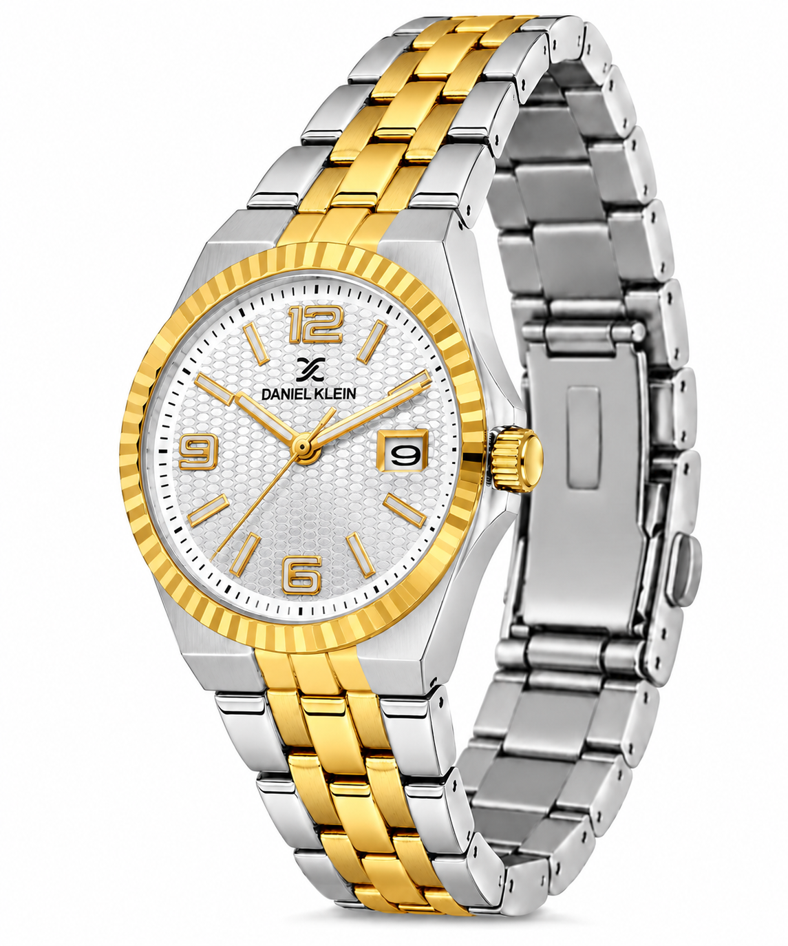 Daniel Klein Premium Ladies Silver Emboss Watch – DK.6.14716-4