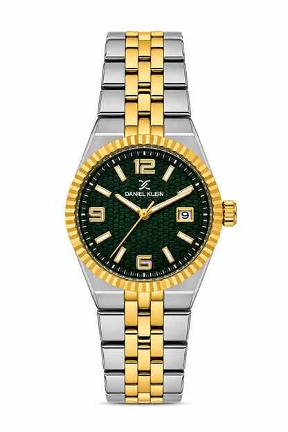 Daniel Klein Premium Ladies Dark Green Emboss Watch – DK.6.14716-5