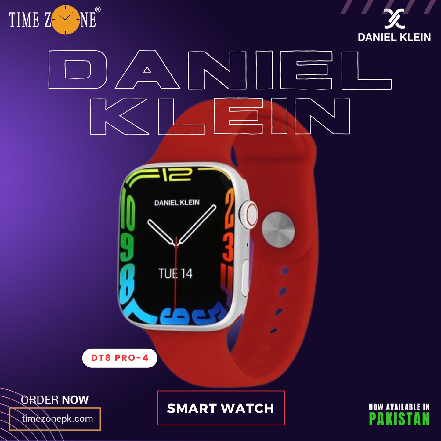 Daniel Klein Smart-Watch DT8 Pro-4