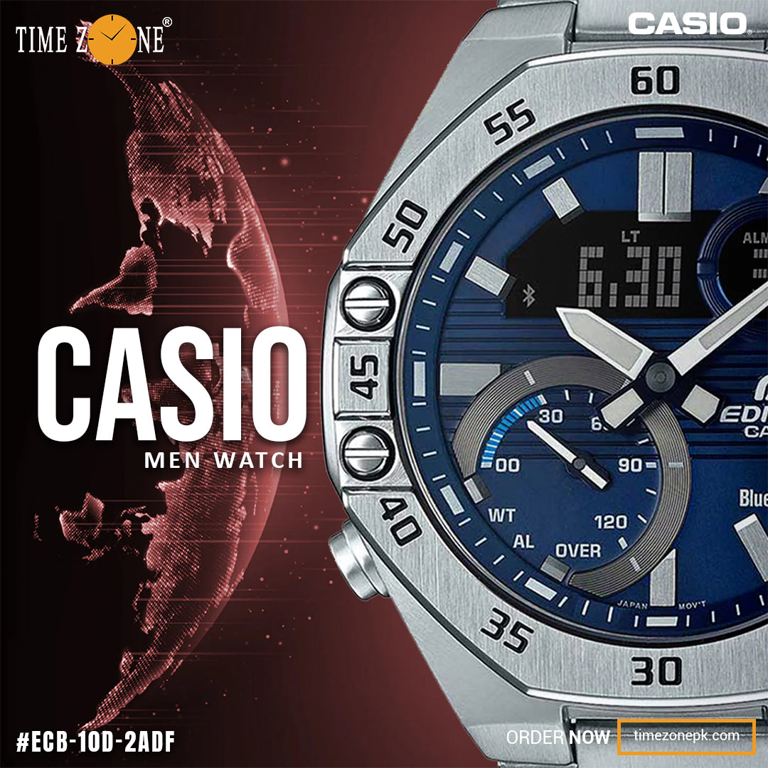 Casio Wrist Watch for Men ECB-10D-2ADF